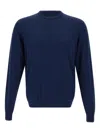 Filippo De Laurentiis Cotton Sweater In Blue