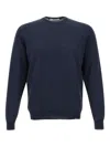 Filippo De Laurentiis Cotton Sweater In Blue
