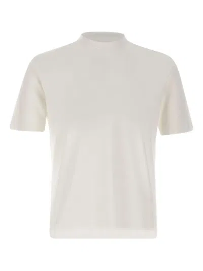 Filippo De Laurentiis Crepe T-shirt In White