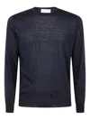 Filippo De Laurentiis Men's Wool Knitwear Round Neck Pullover