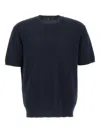 Filippo De Laurentiis Crew-neck Ribbed T-shirt