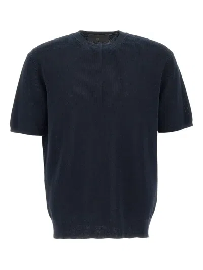 Filippo De Laurentiis Crew-neck Ribbed T-shirt