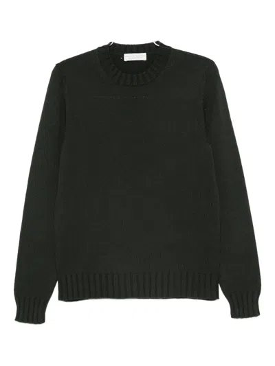 Filippo De Laurentiis Crew-neck Sweater In Black