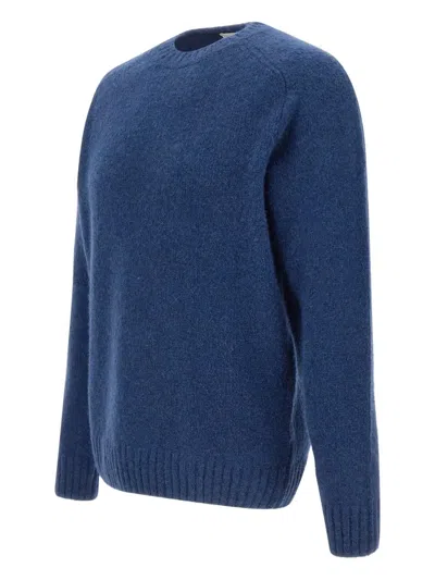 Filippo De Laurentiis Crew-neck Sweater In Blue