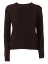 Filippo De Laurentiis Crew-neck Sweater In Brown