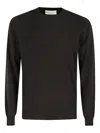 Filippo De Laurentiis Girocollo Raglan Lana Cashmere In Brown