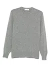 Filippo De Laurentiis Crew Neck Sweater In Gray