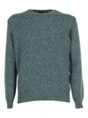 Filippo De Laurentiis Crew-neck Sweater In Green