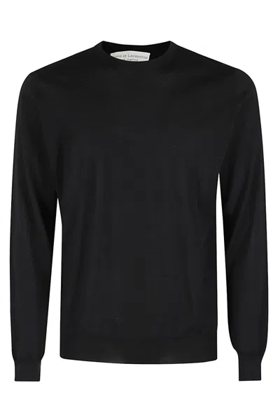 FILIPPO DE LAURENTIIS FILIPPO DE LAURENTIIS CREW NECK SWEATER IN SUPERFINE MERINO WOOL