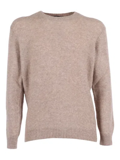 Filippo De Laurentiis Crew-neck Sweater In White