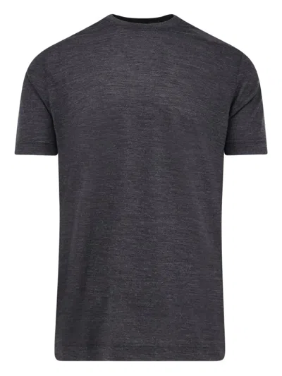 Filippo De Laurentiis Crew-neck T-shirt In Gray