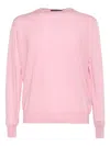 Filippo De Laurentiis Crew-neck Top In Pink