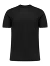 Filippo De Laurentiis Crew-neck Virgin-wool T-shirt In Black