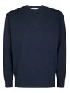 Filippo De Laurentiis Crewneck Sweater In Blue