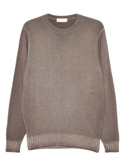 Filippo De Laurentiis Crewneck Sweater Ls In Gray
