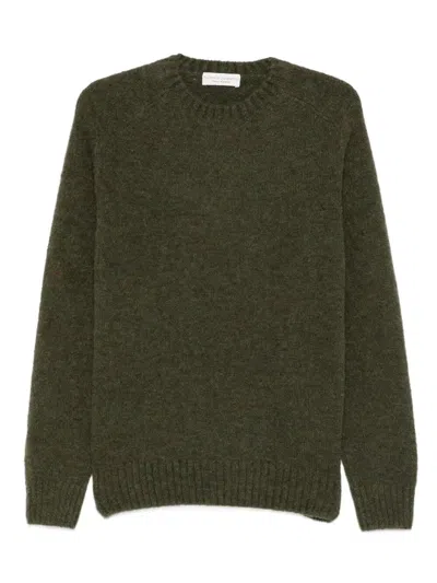 Filippo De Laurentiis Crewneck Sweater Ls In Green