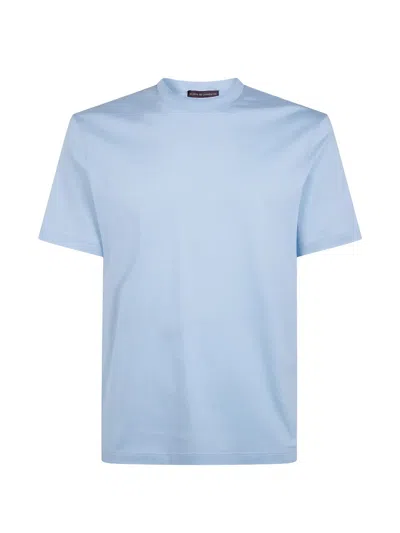 Filippo De Laurentiis Crew-neck T-shirt In Blue