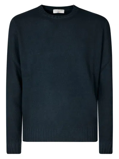 Filippo De Laurentiis Crewneck Wool Cashmere In White