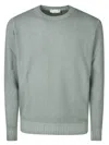 Filippo De Laurentiis Crewneck Wool Cashmere In Seneco Cloud