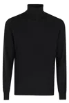 Filippo De Laurentiis Dolce Vita Wool Cashmere Sweater In Black