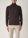 Filippo De Laurentiis Dolcevita Merinos Sweater In Moro