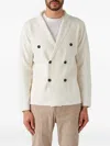 Filippo De Laurentiis Double Breasted Jacket In White