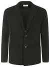 Filippo De Laurentiis Prada Black Virgin Wool Sweaters In Black