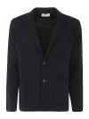 Filippo De Laurentiis Single Breasted Revers Jacket In Blue