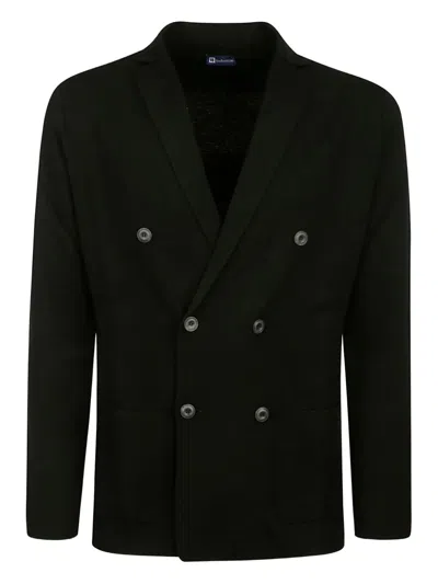 FILIPPO DE LAURENTIIS DOUBLE-BREASTED WOOL BLAZER