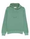 Filippo De Laurentiis Drawstring-fastening Cotton Hoodie In Green