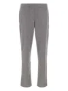 Filippo De Laurentiis Elasticated-waistband Wool Sweatpants In Gray