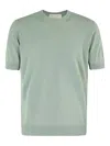 Filippo De Laurentiis G. Collo Crepe Delave In Green