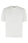 Filippo De Laurentiis Man Sweater White Size 46 Cotton In Bianco