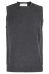 Filippo De Laurentiis Gilet Lana Cashmere In Antracite