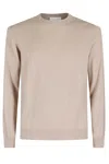 Filippo De Laurentiis Girocollo Lana Cashmere In Neutral