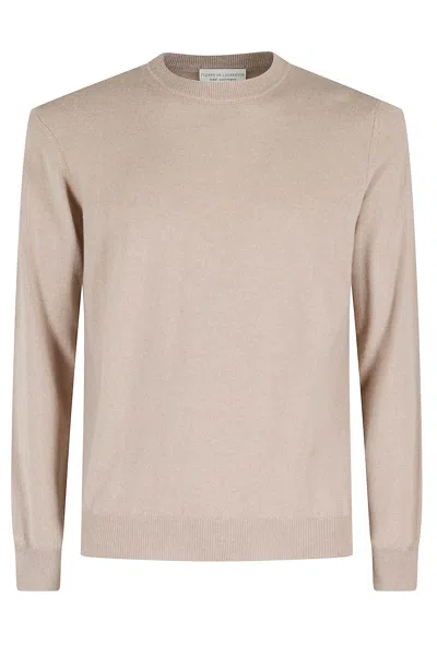 Filippo De Laurentiis Girocollo Lana Cashmere In Neutral