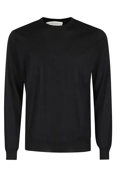 Filippo De Laurentiis Girocollo Merino Manica Lunga In Black