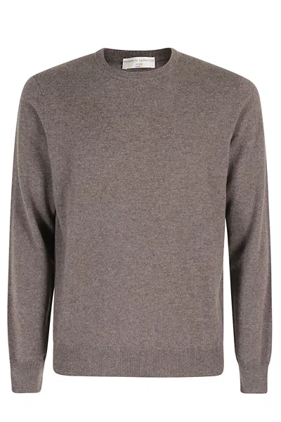 Filippo De Laurentiis Girocollo ml Cashmere In Tortora