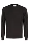 Filippo De Laurentiis Girocollo ml Lana Cashmere In Moro