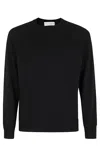 Filippo De Laurentiis Girocollo Raglan Lana Cashmere In Black