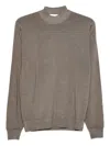Filippo De Laurentiis High-neck Sweater In Brown