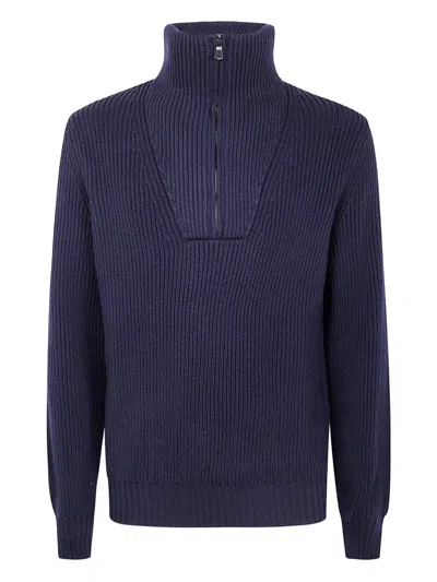 FILIPPO DE LAURENTIIS HIGH-NECK WOOL SWEATER