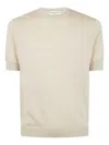 Filippo De Laurentiis Short Sleeves Round Neck Sweater