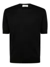 Filippo De Laurentiis Knitted T-shirt In Black
