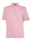 Filippo De Laurentiis Linen-blend Polo Shirt In Pink
