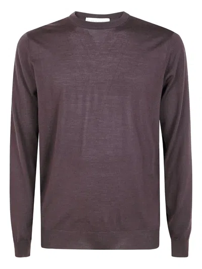 FILIPPO DE LAURENTIIS LONG-SLEEVE CREW-NECK SWEATER