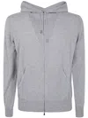 Filippo De Laurentiis Long Sleeves Cashmere Wool Full Zipper Hoodie Clothing