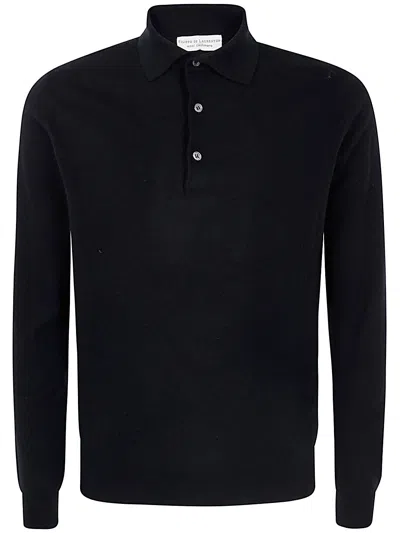 FILIPPO DE LAURENTIIS FILIPPO DE LAURENTIIS LONG SLEEVES CASHMERE WOOL POLO NECK