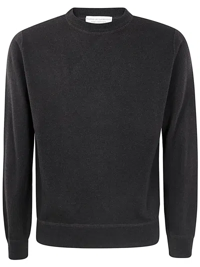 FILIPPO DE LAURENTIIS FILIPPO DE LAURENTIIS LONG SLEEVES CASHMERE WOOL ROUND NECK SWEATSHIRT