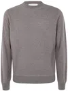 Filippo De Laurentiis Long Sleeves Cashmere Wool Round Neck Sweatshirt Clothing